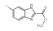 6-氟-1H-苯并咪唑-2-羧酸甲酯结构式