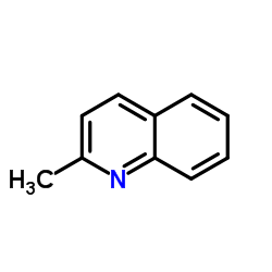 2-甲基喹啉结构式