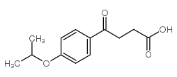 4-OXO-4-(4-ISOPROPOXYPHENYL)BUTYRIC ACID Structure