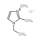 1-乙基-2,3-二甲基咪唑氯盐结构式
