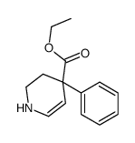 ethyl 4-phenyl-2,3-dihydro-1H-pyridine-4-carboxylate Structure
