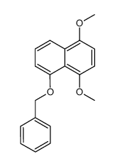 1-benzyloxy-5,8-dimethoxy-naphthalene Structure