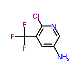 6-Chloro-5-(trifluoromethyl)pyridin-3-amine Structure