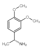 (R)-1-(3,4-二甲氧基苯基)乙胺结构式