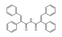 trans-α-Phenyl-zimtsaeureimid结构式