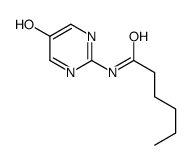 N-(5-hydroxypyrimidin-2-yl)hexanamide Structure