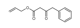 allyl 3-oxo-4-phenylbutanoate结构式