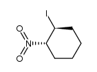 trans-2-iodo-1-nitrocyclohexane Structure