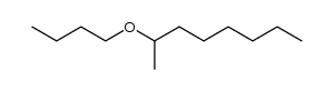 butyl 1-methylheptyl ether结构式