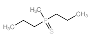 methyl-dipropyl-sulfanylidene-λ5-phosphane结构式