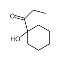 1-(1-hydroxycyclohexyl)propan-1-one结构式