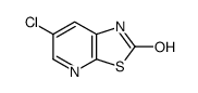 6-氯噻唑并[5,4-b]吡啶-2(1h)-酮结构式