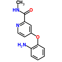 4-(2-Aminophenoxy)-N-methyl-2-pyridinecarboxamide Structure