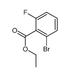 2-溴-6-氟苯甲酸乙酯结构式