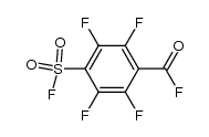 4-fluorosulphonyl-2,3,5,6-tetrafluorobenzoyl fluoride结构式