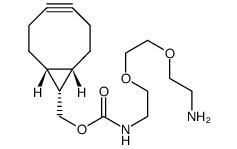 endo-BCN-PEG2-NH2 structure