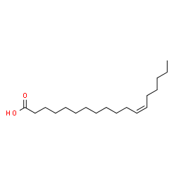 cis-12-Octadecenoic acid Structure