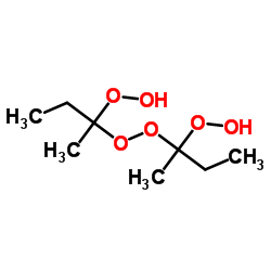 Dioxydi-2,2-butanediyl dihydroperoxide Structure