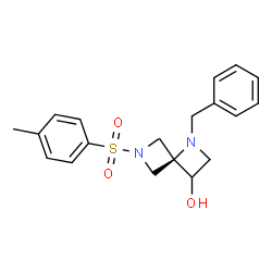 1-苄基-6-甲苯磺酰基-1,6-二氮杂螺[3.3] 庚烷-3-醇图片