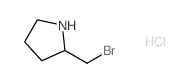 2-(溴甲基)吡咯烷盐酸盐结构式