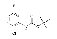 tert-butyl (2-chloro-5-fluoropyridin-3-yl)carbamate picture