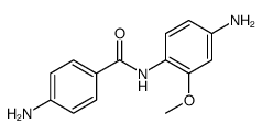 2-甲氧基-4,4-二氨基苯酰替苯胺结构式
