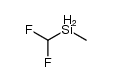 (difluoromethyl)(methyl)silane结构式