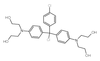 4,4`-(Α,4-二氯亚苄基)双[2,2`-(苯胺)二乙醇]结构式