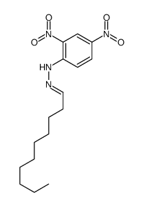 癸醛2,4-二硝基苯腙结构式