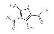 Ethanone, 1-(3,5-dimethyl-4-nitro-1H-pyrrol-2-yl)- (9CI)结构式
