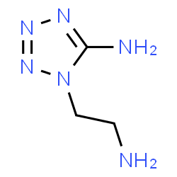1H-Tetrazole-1-ethanamine,5-amino-(9CI) Structure