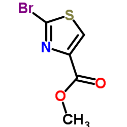 2-溴噻唑-4-羧酸甲酯结构式