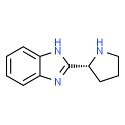 (R)-2-(Pyrrolidin-2-yl)-1H-benzo[d]imidazole Structure