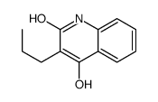 4-hydroxy-3-propyl-1H-quinolin-2-one Structure