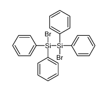 bromo-[bromo(diphenyl)silyl]-diphenylsilane结构式