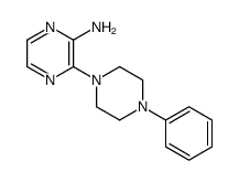 3-(4-phenylpiperazin-1-yl)pyrazin-2-amine Structure