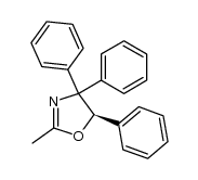 (R)-2-methyl-4,4,5-triphenyl-4,5-dihydrooxazole Structure