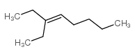 3-乙基-3-辛烯结构式