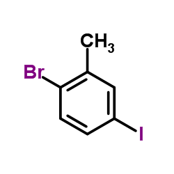 1-Bromo-4-iodo-2-methylbenzene structure