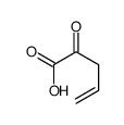 2-keto-4-pentenoic acid Structure