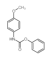 phenyl N-(4-methoxyphenyl)carbamate Structure