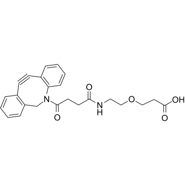 DBCO-PEG1-acid结构式
