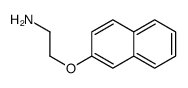 2-(2-萘氧基)乙胺结构式
