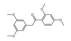 2,4,3',5'-tetramethoxy-deoxybenzoin Structure
