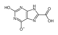 2,6-dioxo-3,7-dihydropurine-8-carboxylate结构式