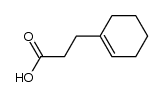 3-(cyclohexen-1-yl)propionic acid Structure