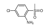 5-chloro-2-(methylsulfonyl)aniline Structure