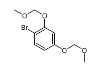 1-bromo-2,4-bis(methoxymethoxy)benzene Structure
