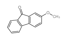 9H-Fluoren-9-one,2-methoxy-结构式
