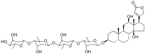 毛地黄毒苷-TETRA-毛地黄毒糖苷结构式